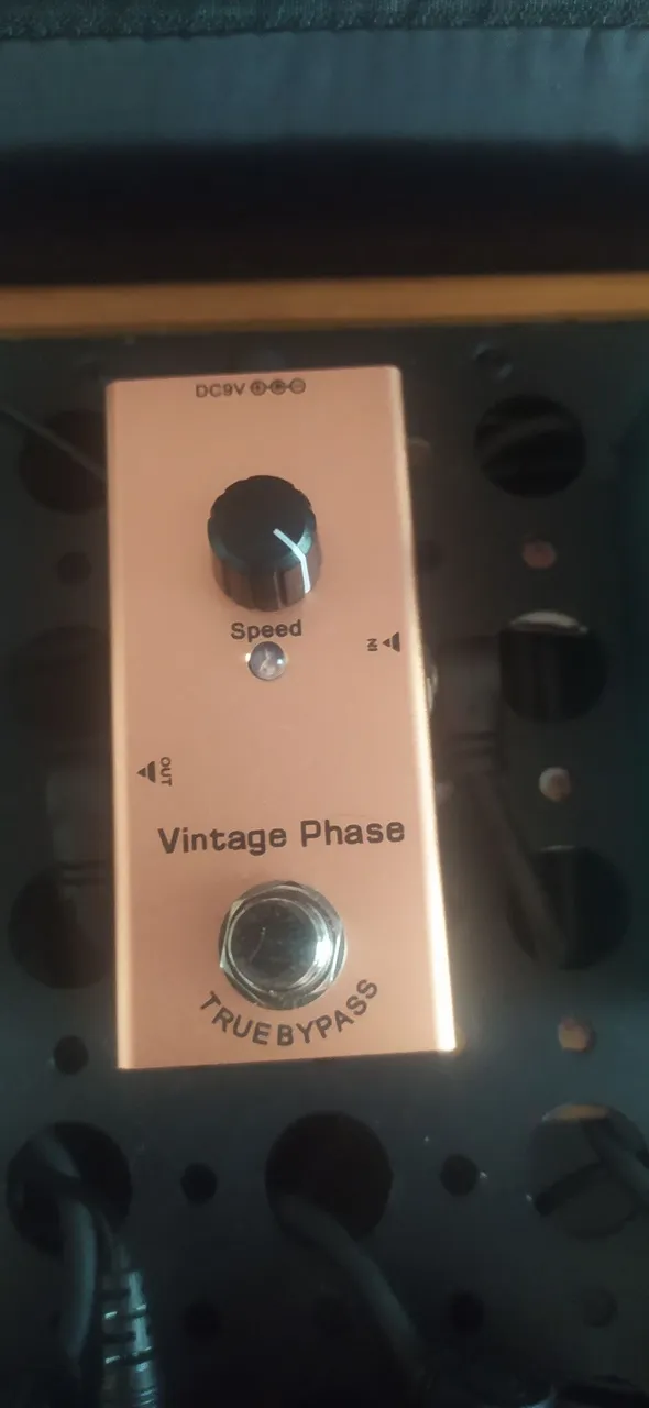 Pedal de Efeito Vintage Phase - True Bypass