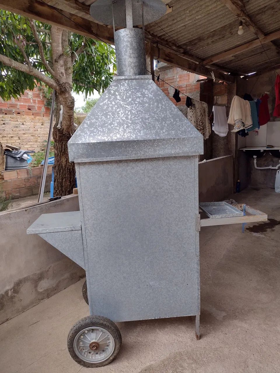 Churrasqueira móvel com 2 Grades - Foto 5