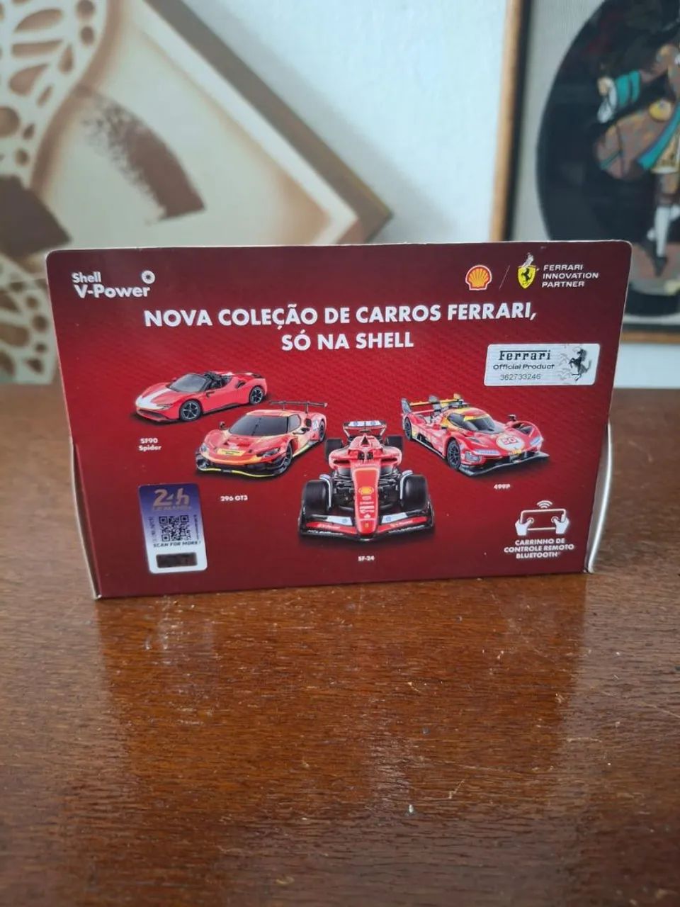 Miniatura carrinho controle remoto Ferrari - Foto 4