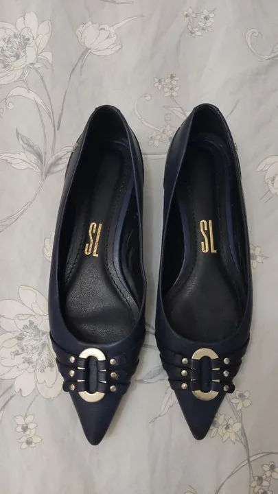Sapatos Femininos Azul Escuro