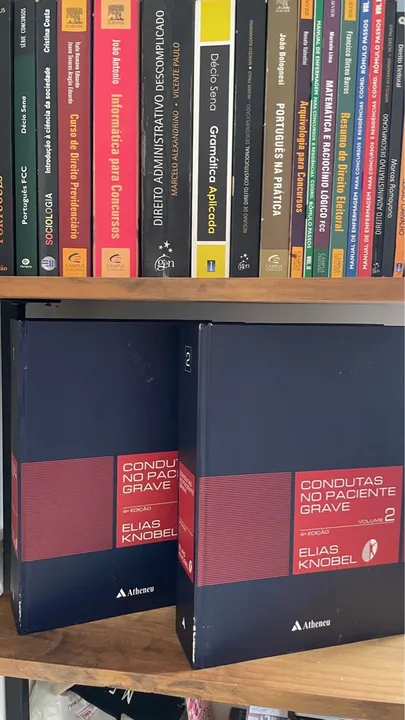 Conduta no Paciente Grave - Volumes 1 e 2 - Elias Knobel