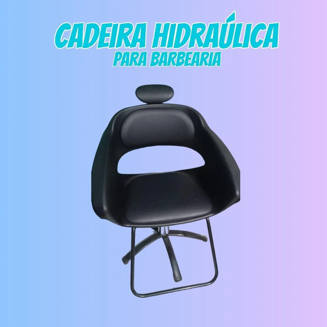 Cadeira Hidráulica para Barbearia