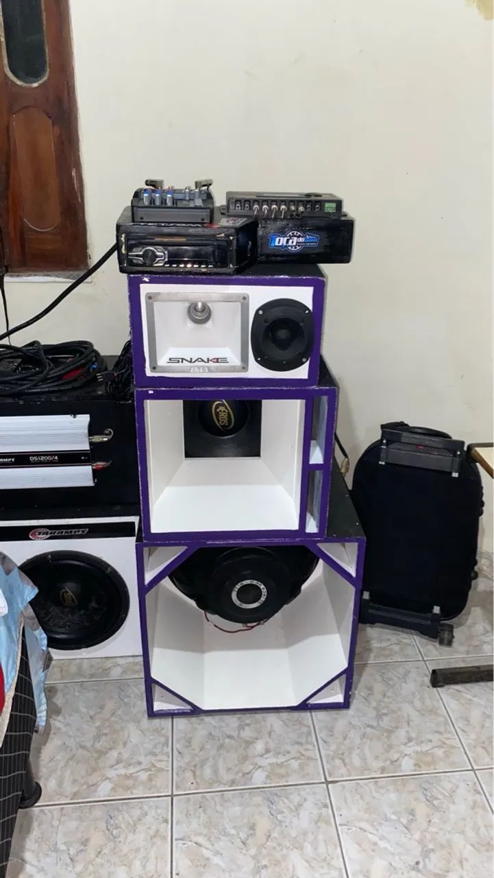 VENDE SE SOM COMPLETO E FUNCIONANDO(tem conversa) 