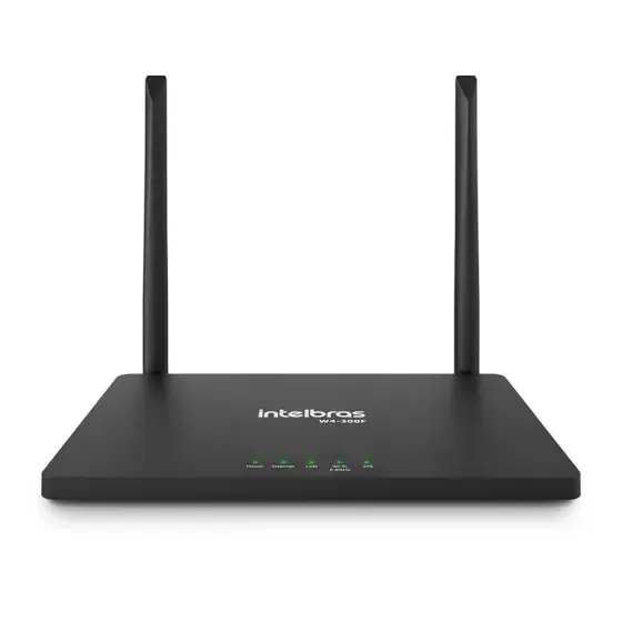 ROTEADOR WIRELESS INTELBRAS W4 300MBPS BIVOLT