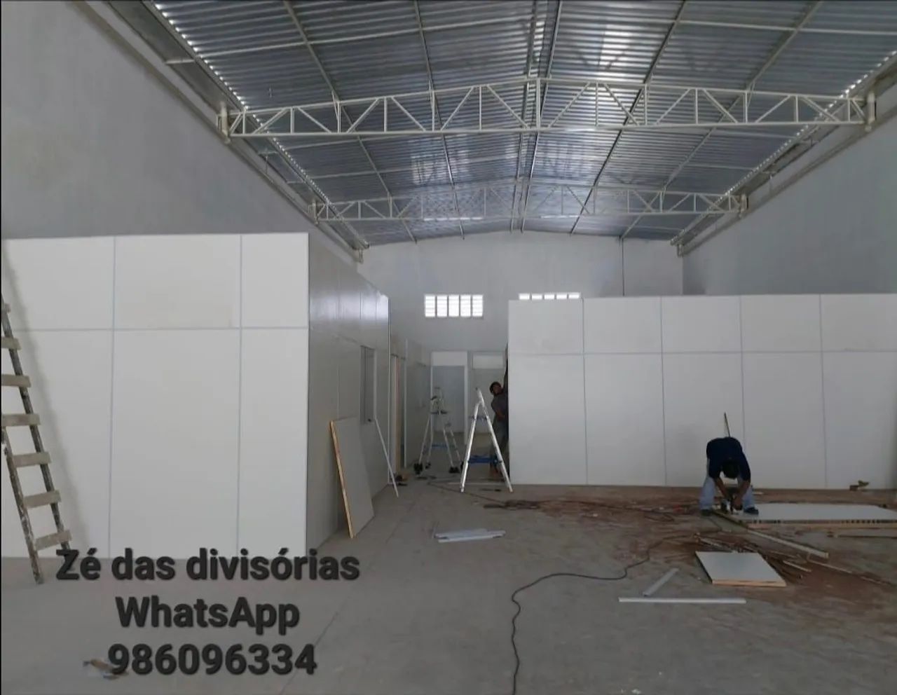 Divisórias Eucatex Divisórias Pvc Fábricamos E Montamos Todos Modelos  - Foto 4