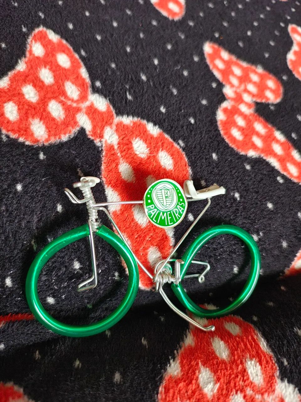 Miniatura de bicicleta Palmeiras - Foto 2
