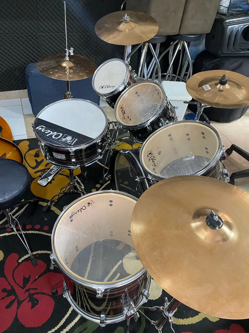 Bateria Odery Completa + Capas  - Foto 3