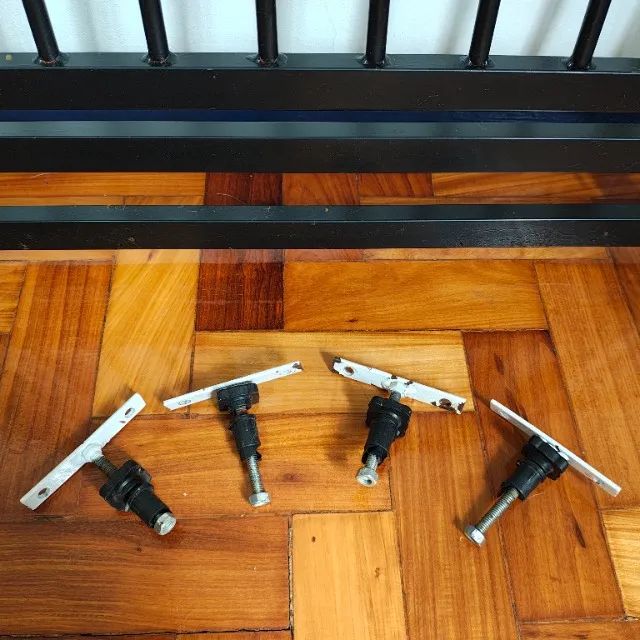 Portãozinho de ferro - para separação de ambientes de Crianças/Pets em sua casa - Foto 6