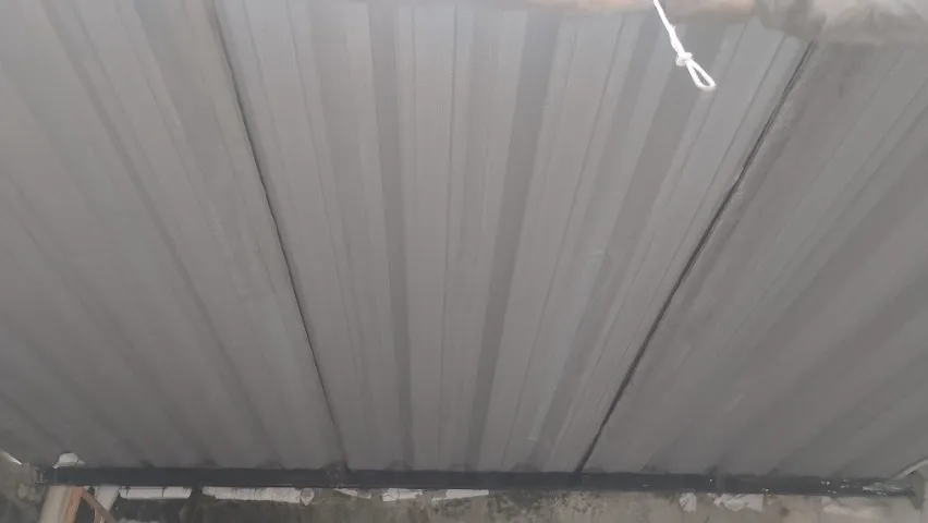 3 Telhas galvanizadas 3 Metros cada