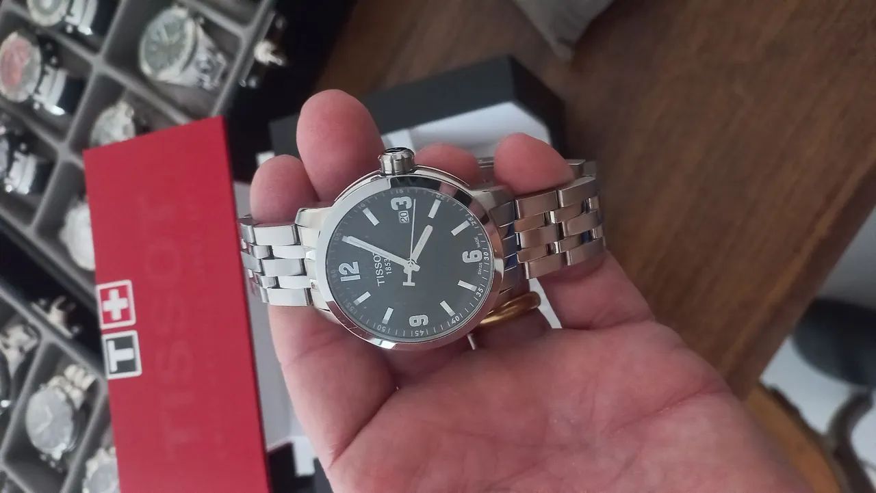 RELÓGIO TISSOT (PRC) *ANALÓGICO* AÇO INOX *ORIGINAL* - Foto 3