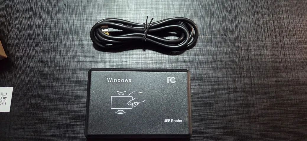 Leitor Cartão Tag Rfid 125 Khz Usb Plug And Play