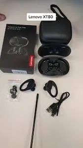 Fone De Ouvido Bluetooth 5.3 Lenovo Xt80 Trinkplus Preto - Foto 6