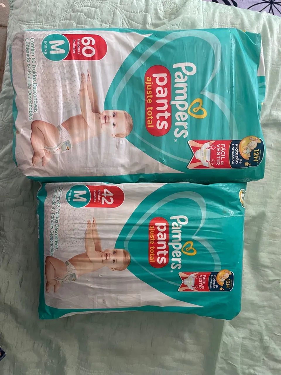 Fraldas Pampers M - Foto 2