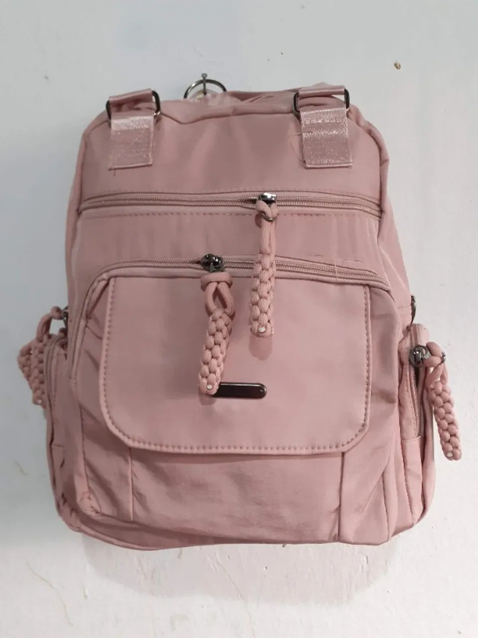 Mochila  Bolsa Feminina Rosa, Trabalho, Passeio 