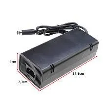Fonte Para video game Xbox X-360 E Slim 1 Pino Bivolt