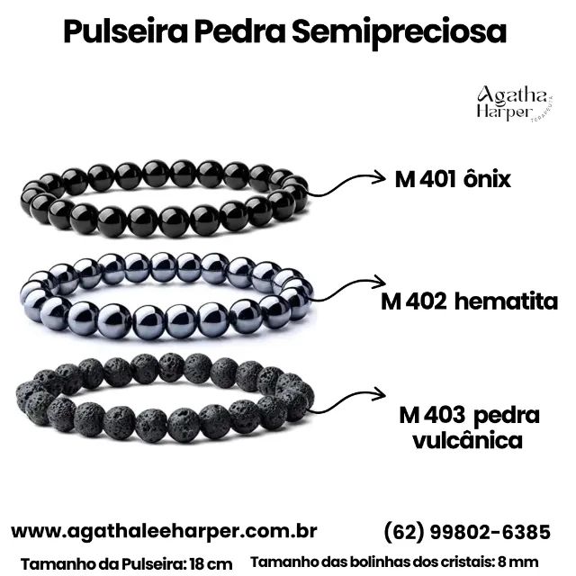 Pulseira Pedra Semipreciosa  - Foto 2