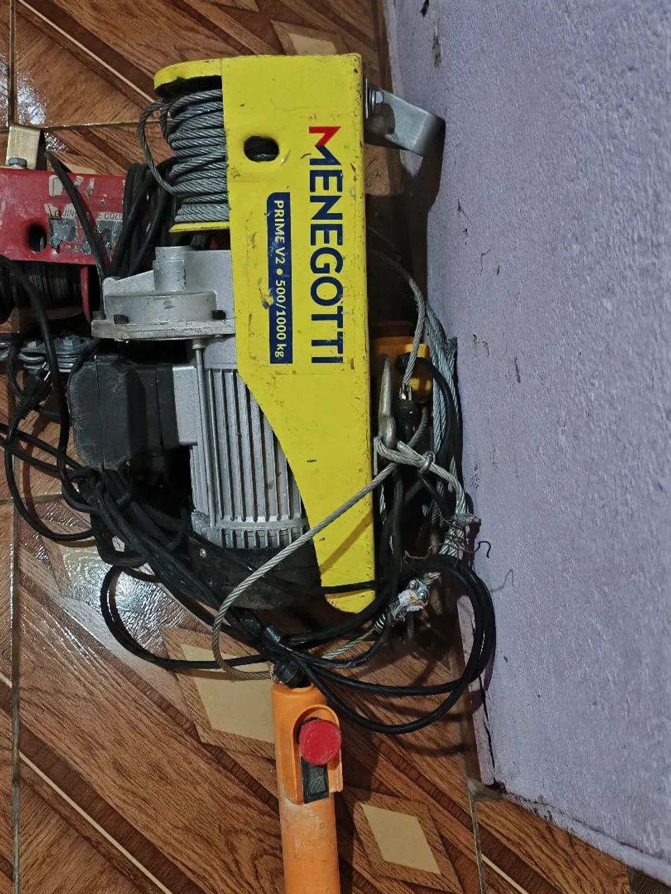 Talha Elétrica Menegotti Prime V2 - 500/1000 kg