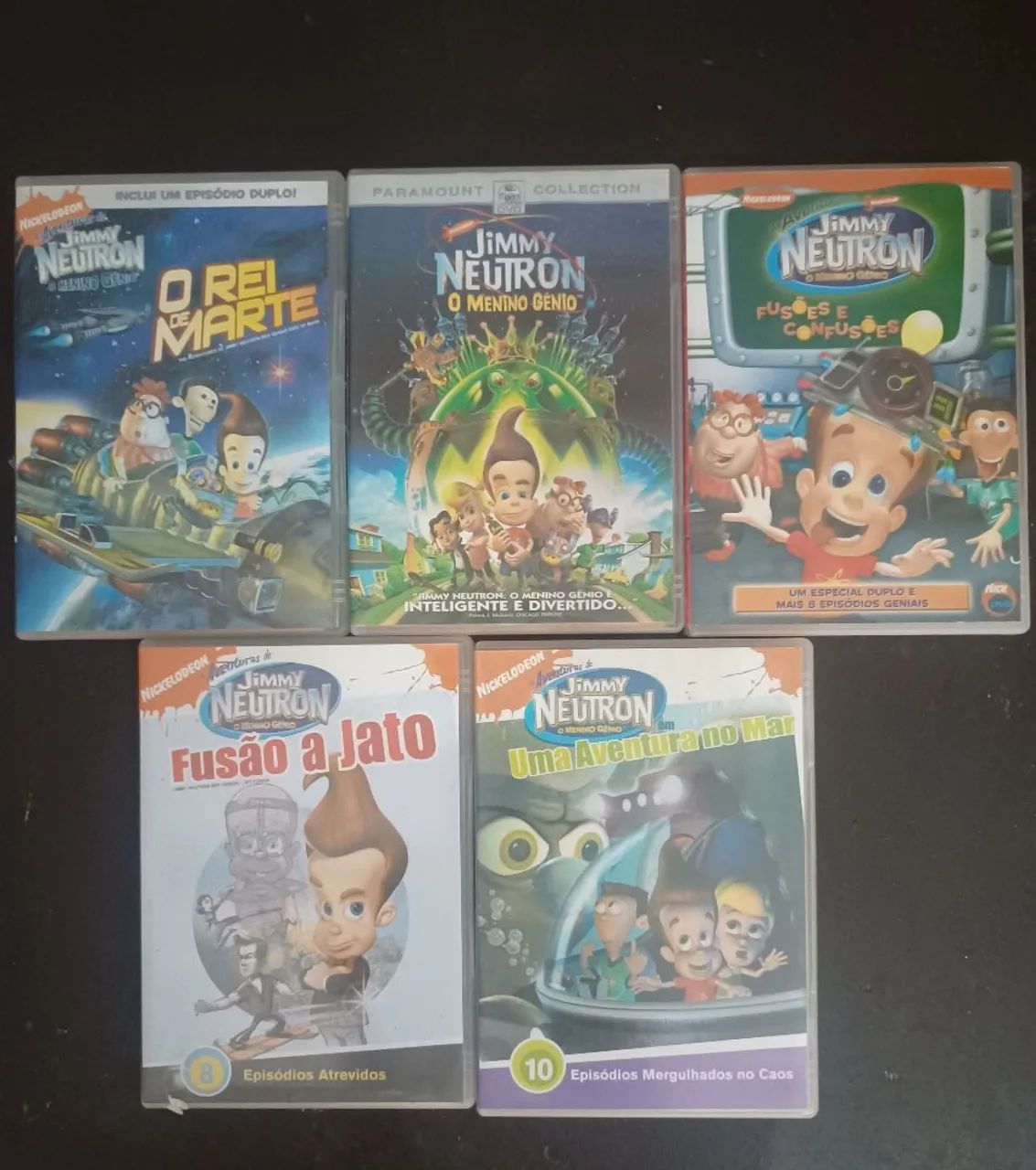 Dvds coleção Dimmy Neutron 