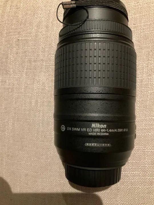 Lente Nikon AF-S Nikkor 55-300mm f/4.5-5.6G ED VR DX - Foto 3