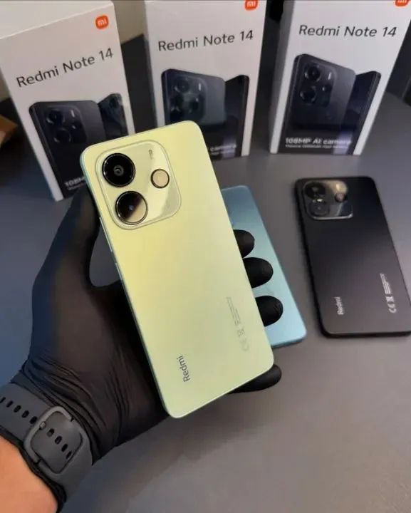 Celular Xiaomi Redmi Note 14 128GB/6 de ram - Foto 2