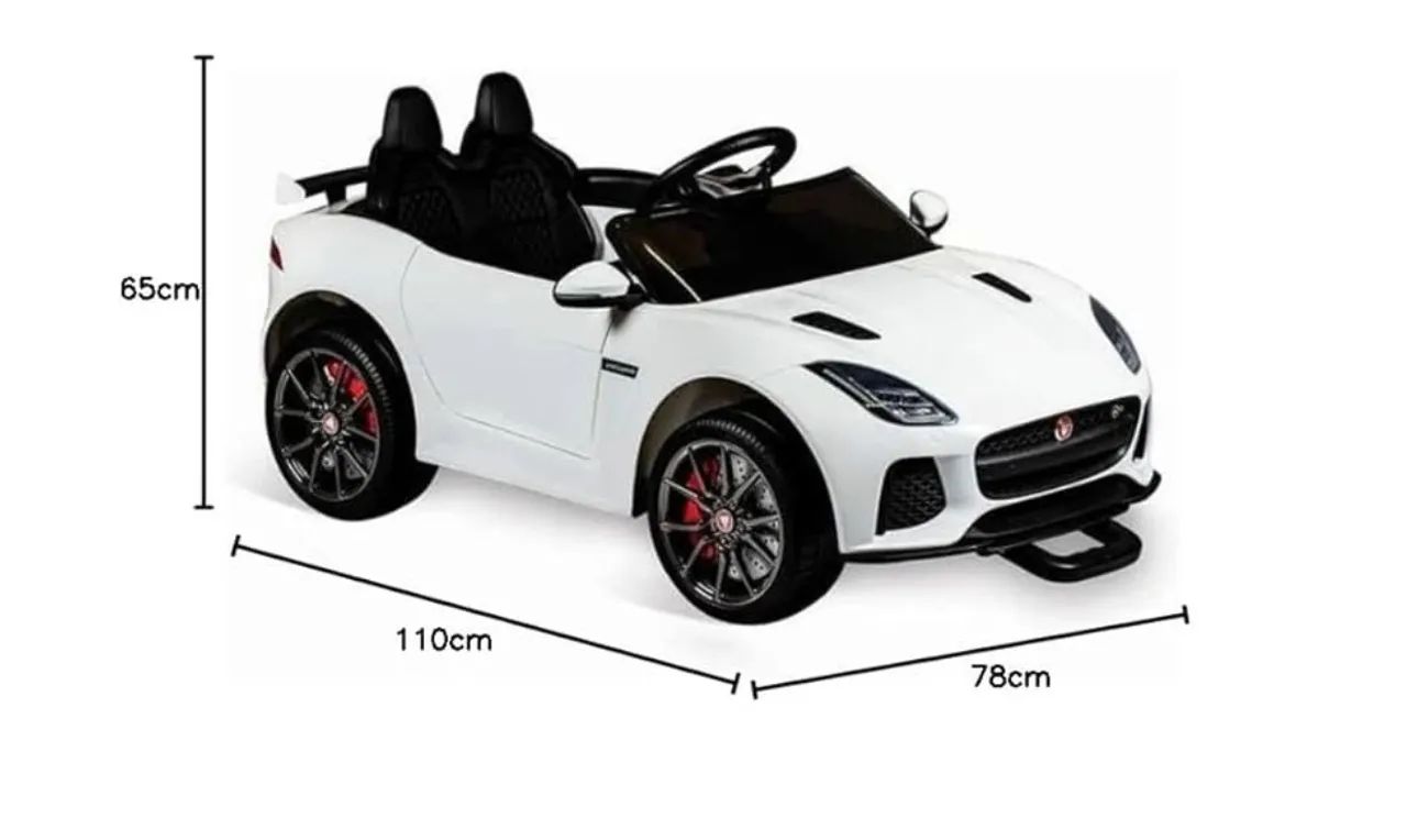 Carrinho Elétrico Infantil Jaguar F-Type - Foto 3