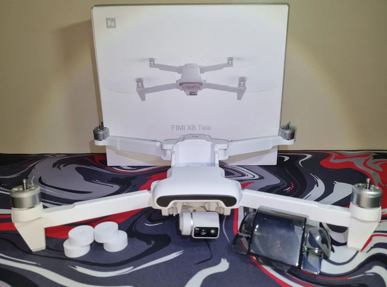 Drone Fimi X8 Tele 2024 Dual Câmera Cor Branco (Só a Fuselagem)