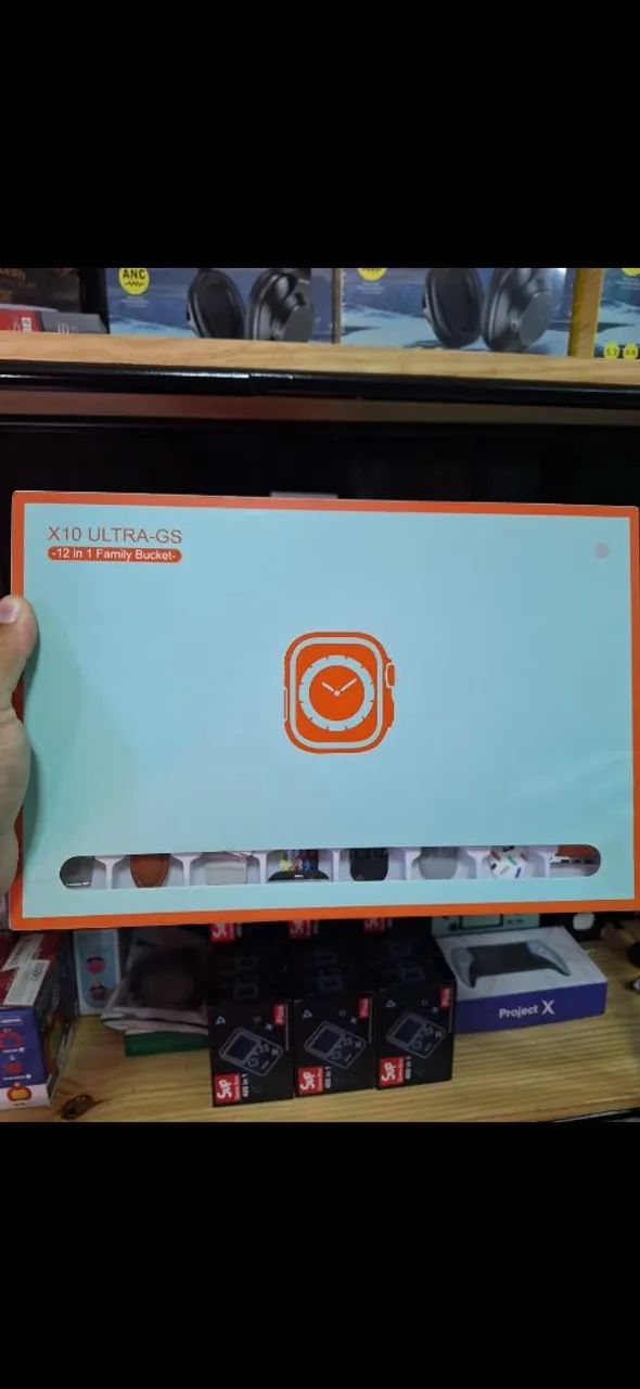 Smartwatch kit 12 em 1 Completo com Diversas Pulseiras e Acessórios - Foto 2