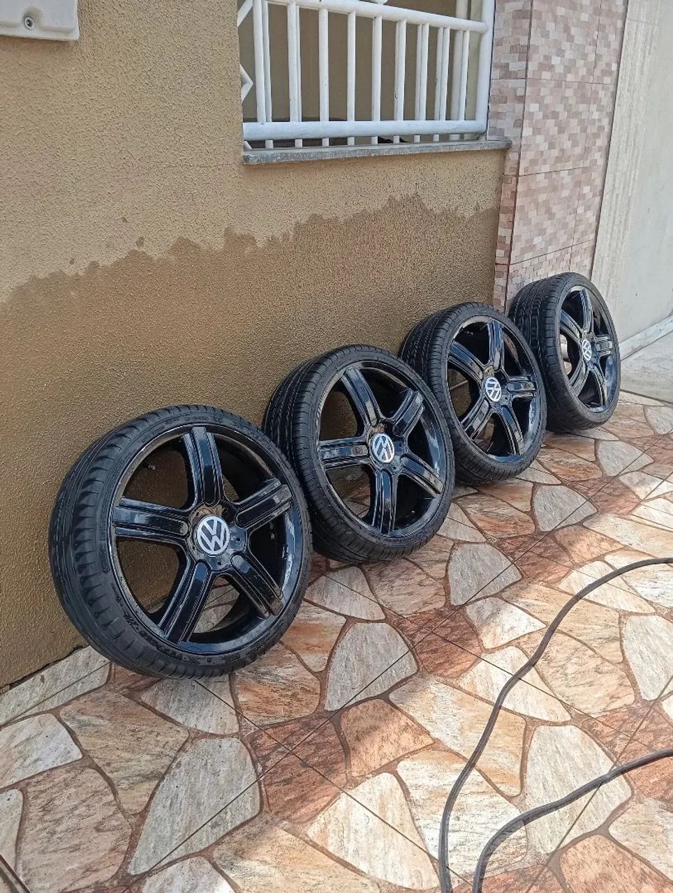 Rodas com pneu aro 18 - Foto 2