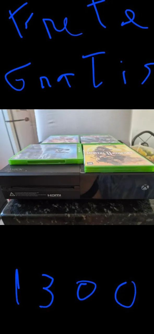 Xbos one com jogos - Foto 2