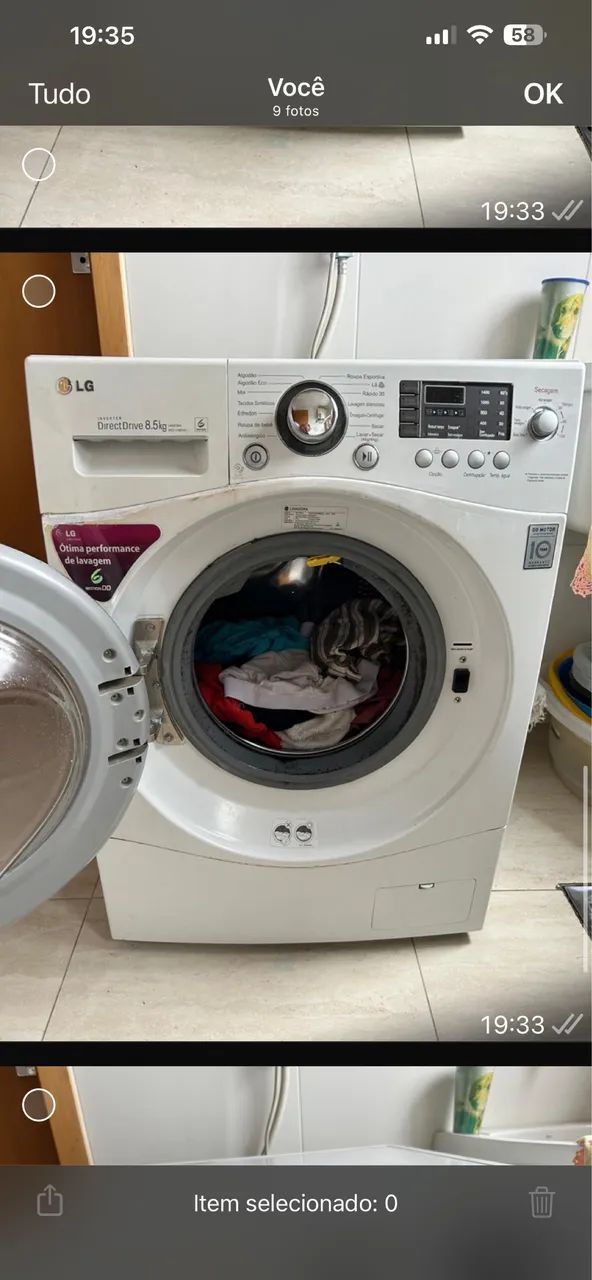 Lava & Seca LG 8,5 kg em bom estado  - Foto 2