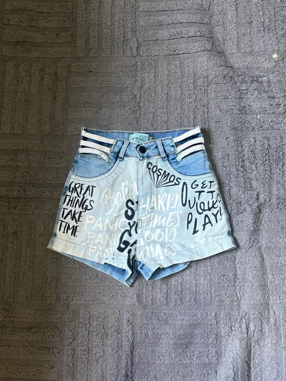 Short jeans personalizado 
