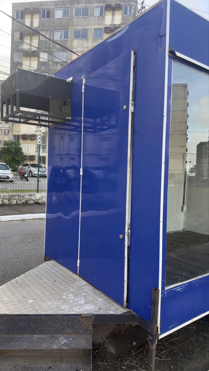 TRAILER  LOJA ( todo no ACM por fora e revestido de bloco por dentro) - Foto 5