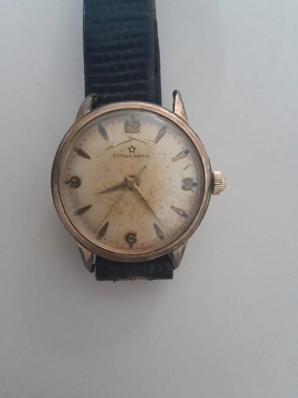 Relógio Eterna Matic Aço e Ouro. Relíquia