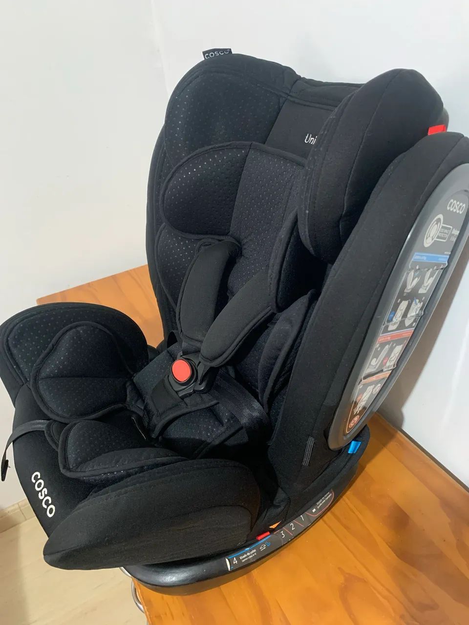 Cadeirinha/ Bebê conforto Cosco Unique 0-36kg - Foto 4