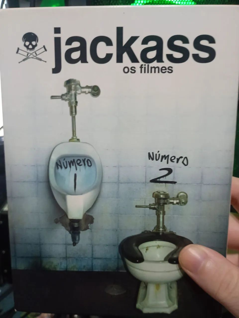Dvd box jackass os filmes 1 e 2