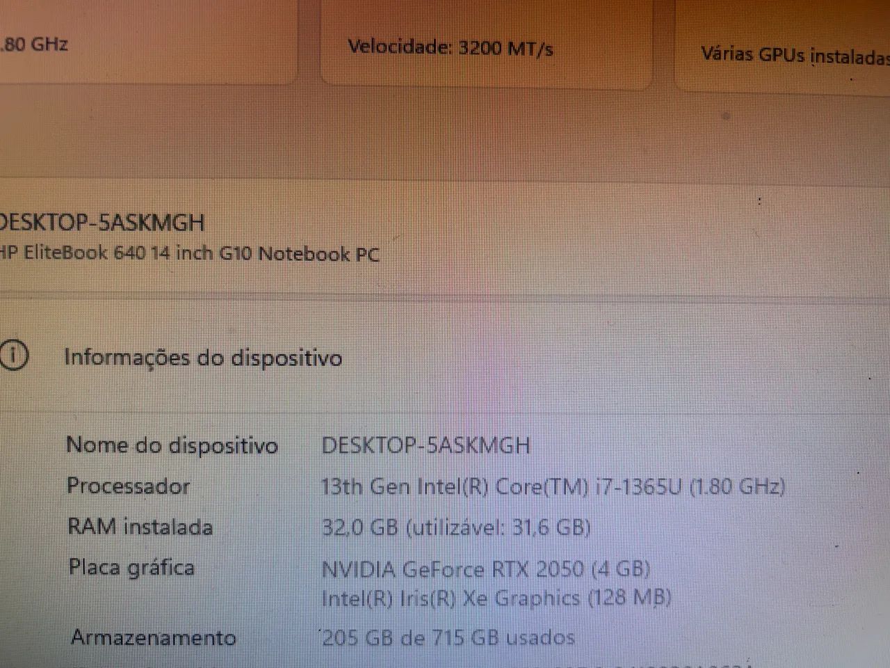 Notebook HP EliteBook 640 G10 14" - Foto 4