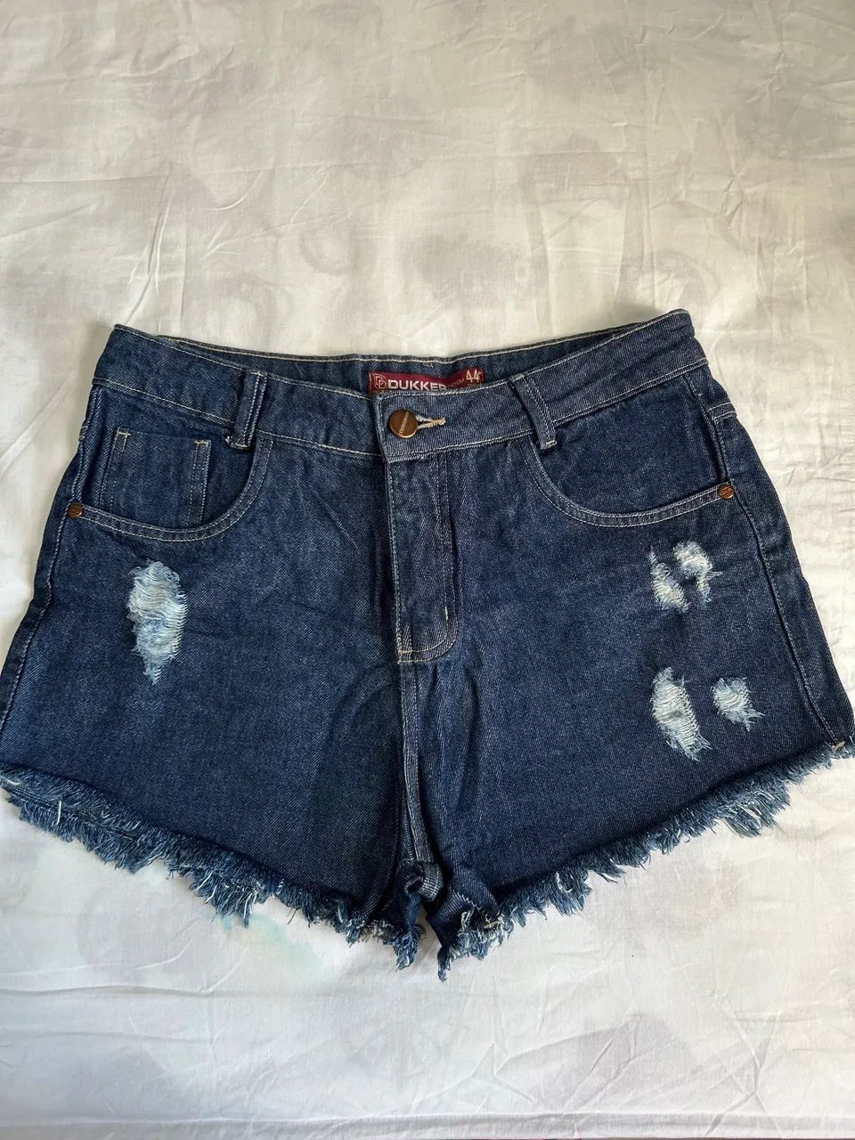 Short Jeans Dukker Tam 44 - Cintura Alta