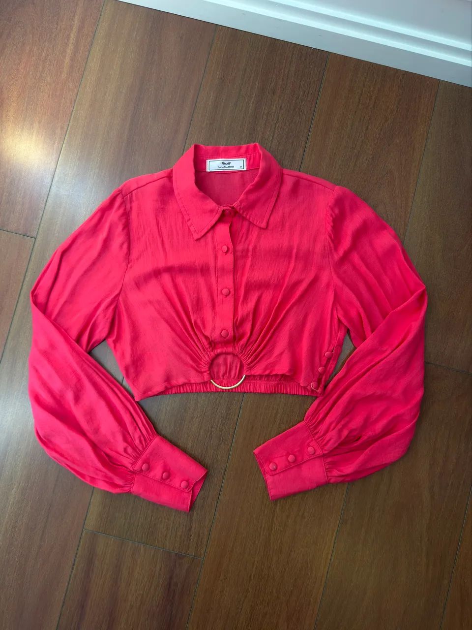 camisa luleg rosa P - Foto 4