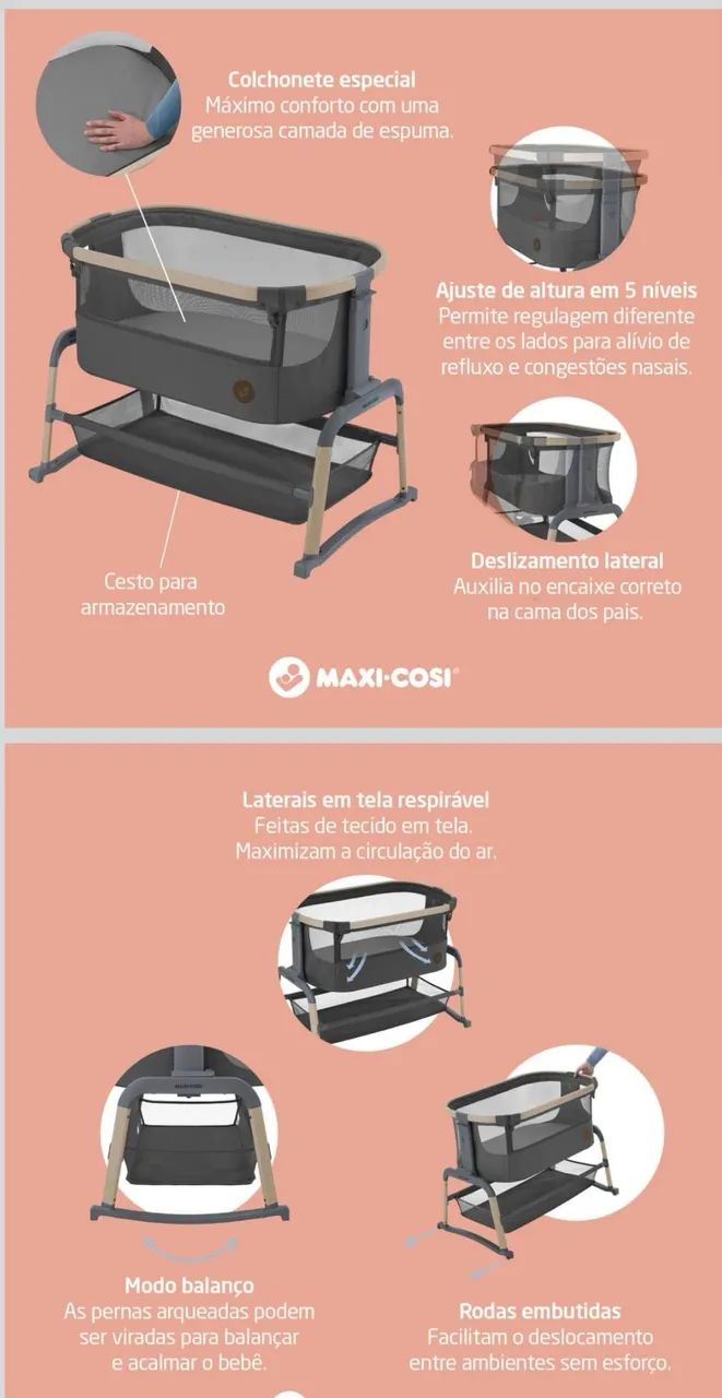 Berço Iora Maxi Cosi - Foto 2