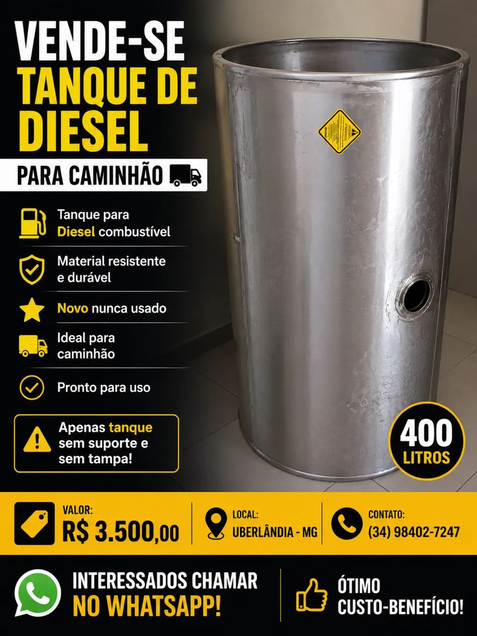 Tanque de diesel para caminhão  - Foto 5