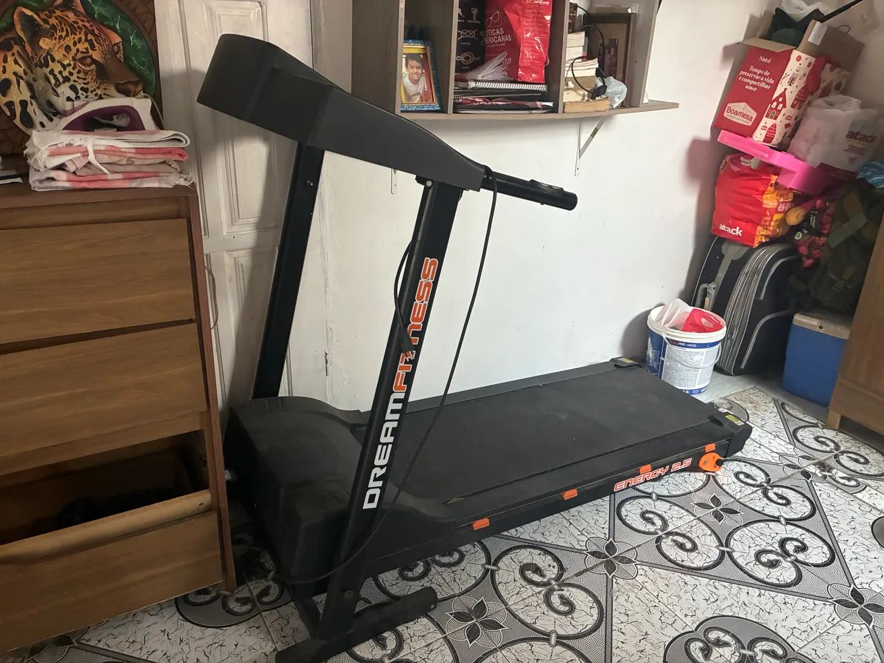 Esteira Dreamfitness com defeito no motor 