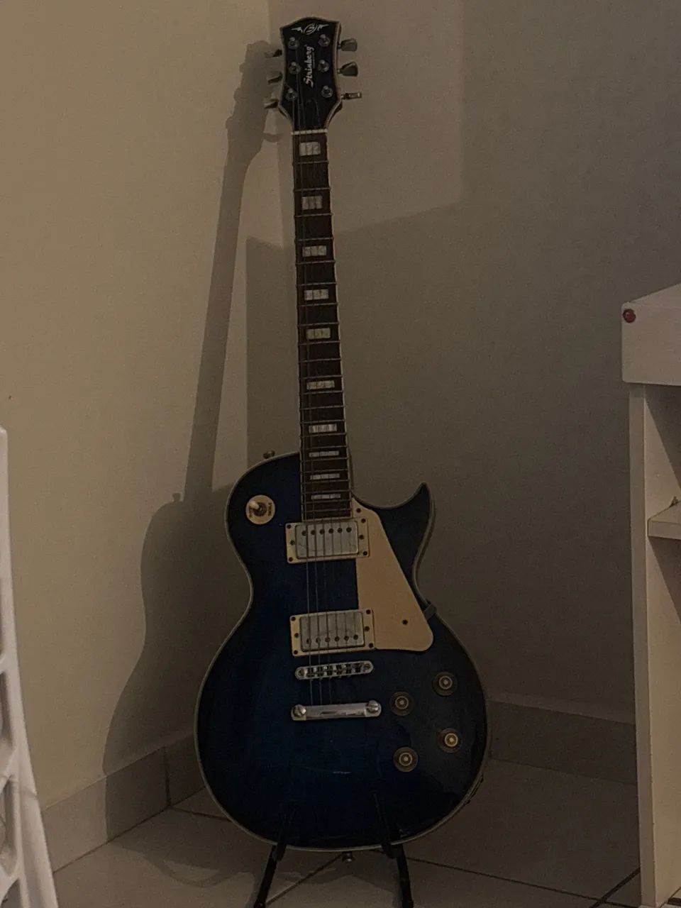 Guitarra Les Paul stringberg pra vender logo - Foto 4