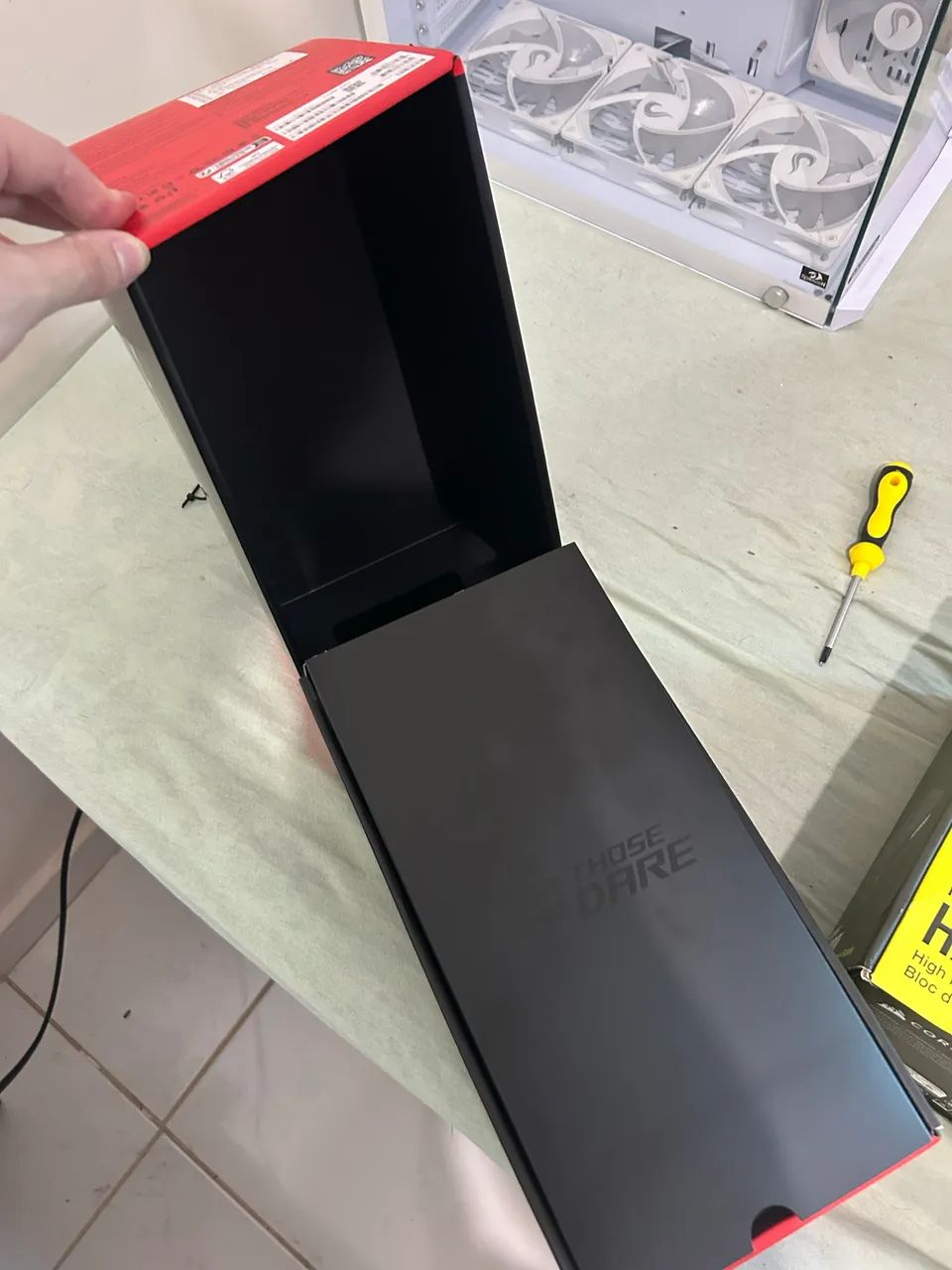 Microfone Rog Carnyx RGB - nota fiscal + garantia e 4 meses de uso. - Foto 5
