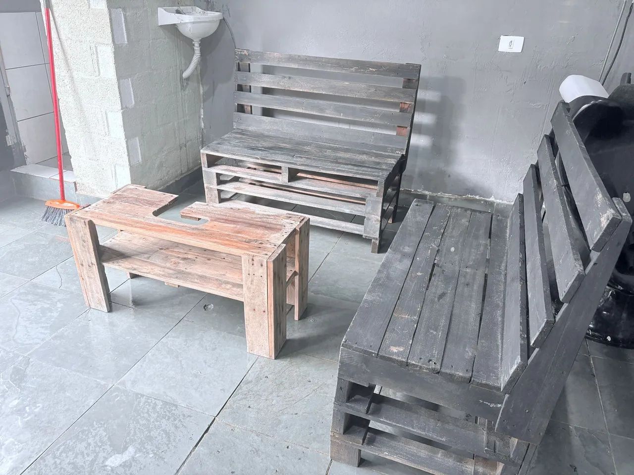 Bancos de paletes 