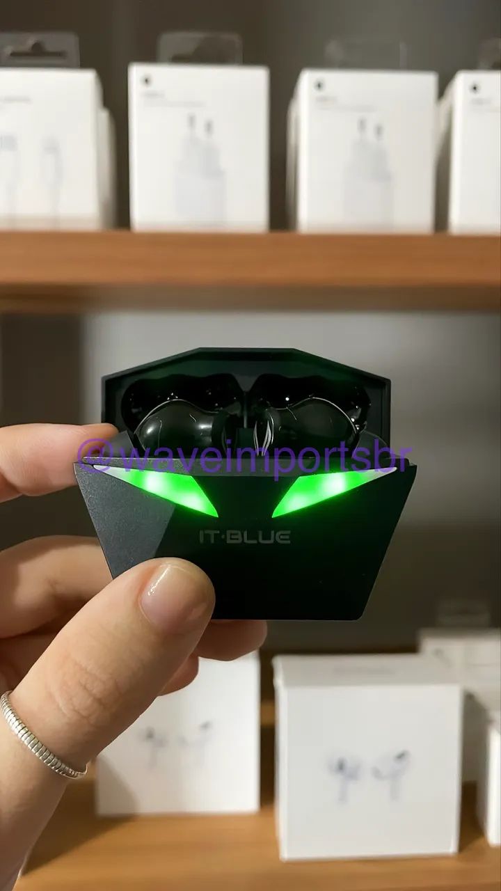 Fone Bluetooth Gamer Alien - Original IT-BLUE - Foto 3