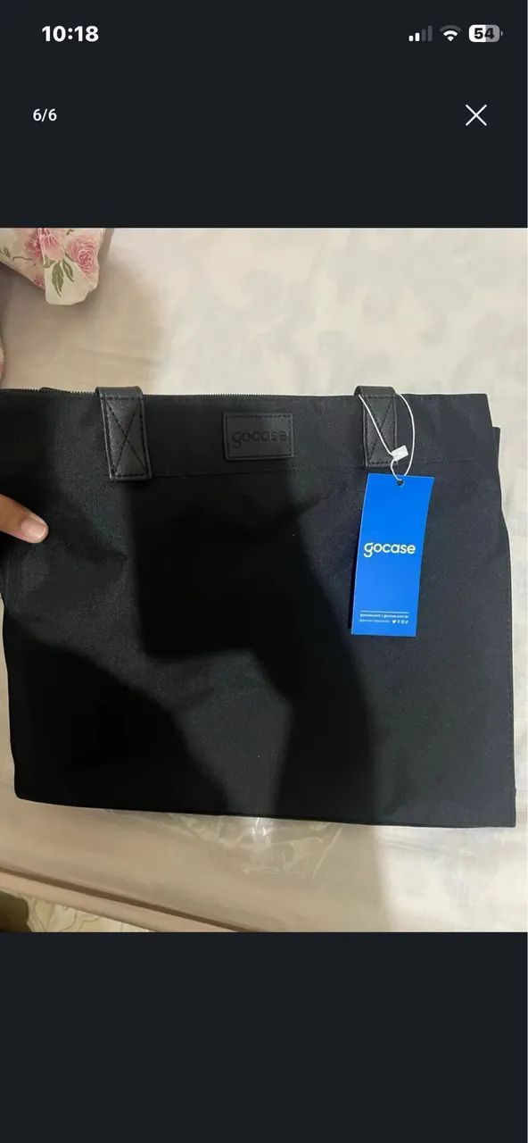 bolsa tote daily preta  - Foto 5