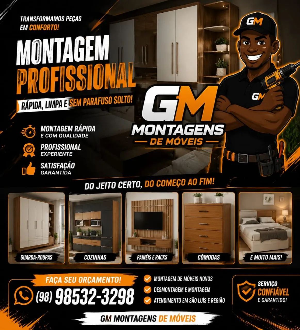 MONTAGEM DE MÓVEIS EM SÃO LUÍS