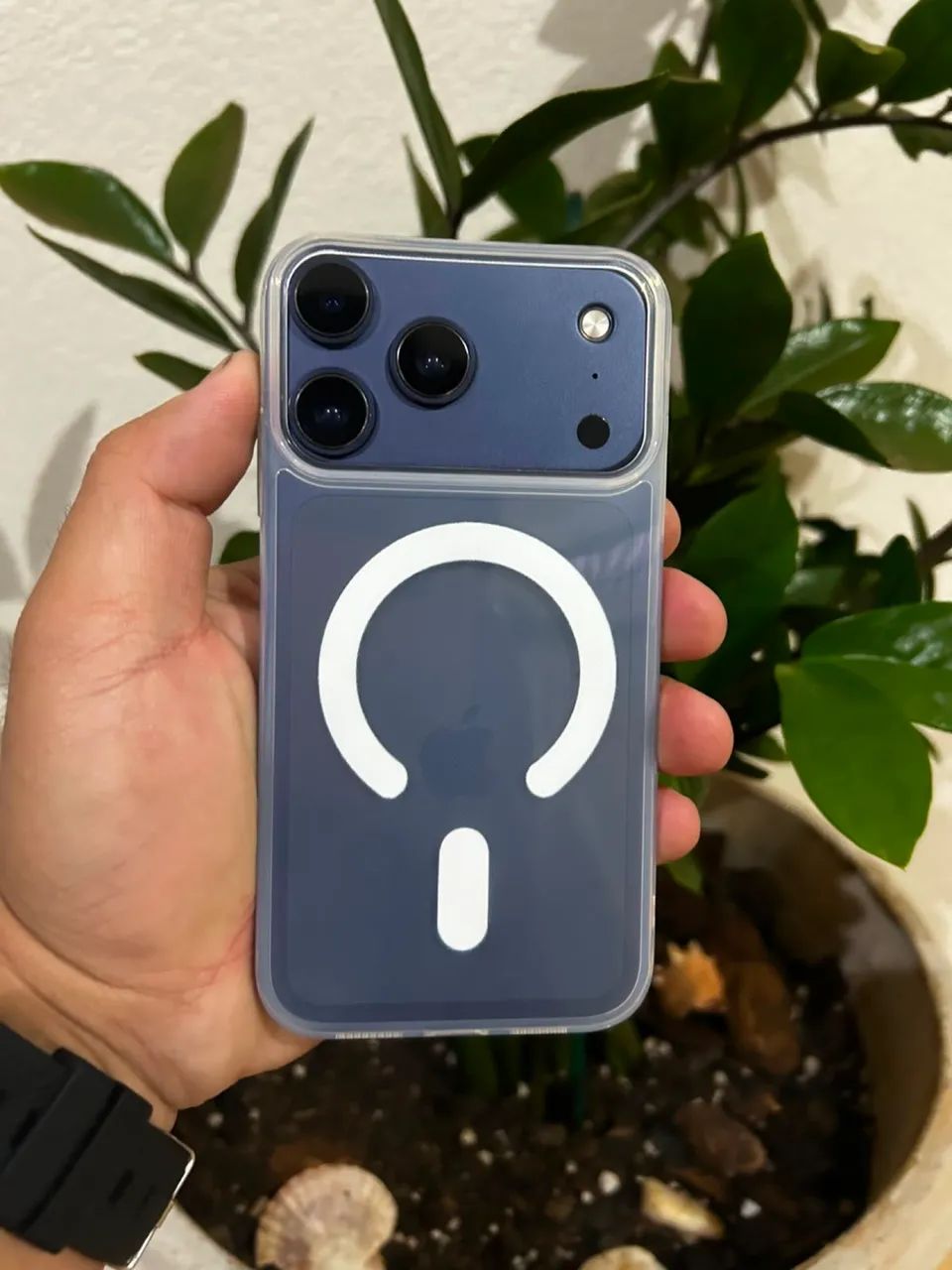 iPhone XR transformado em 17 pro Max 