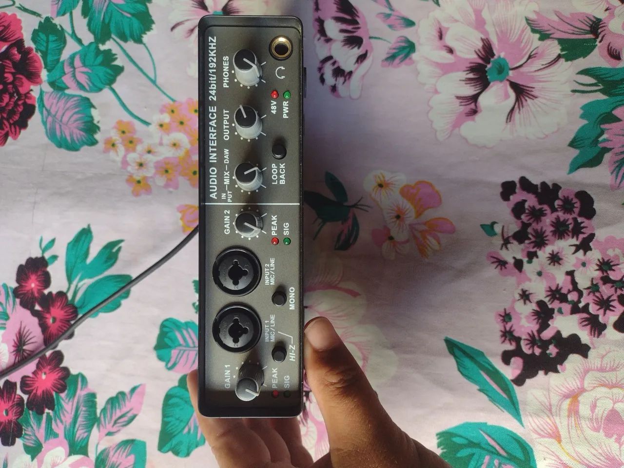 interface de áudio teyn q 24 - Foto 2