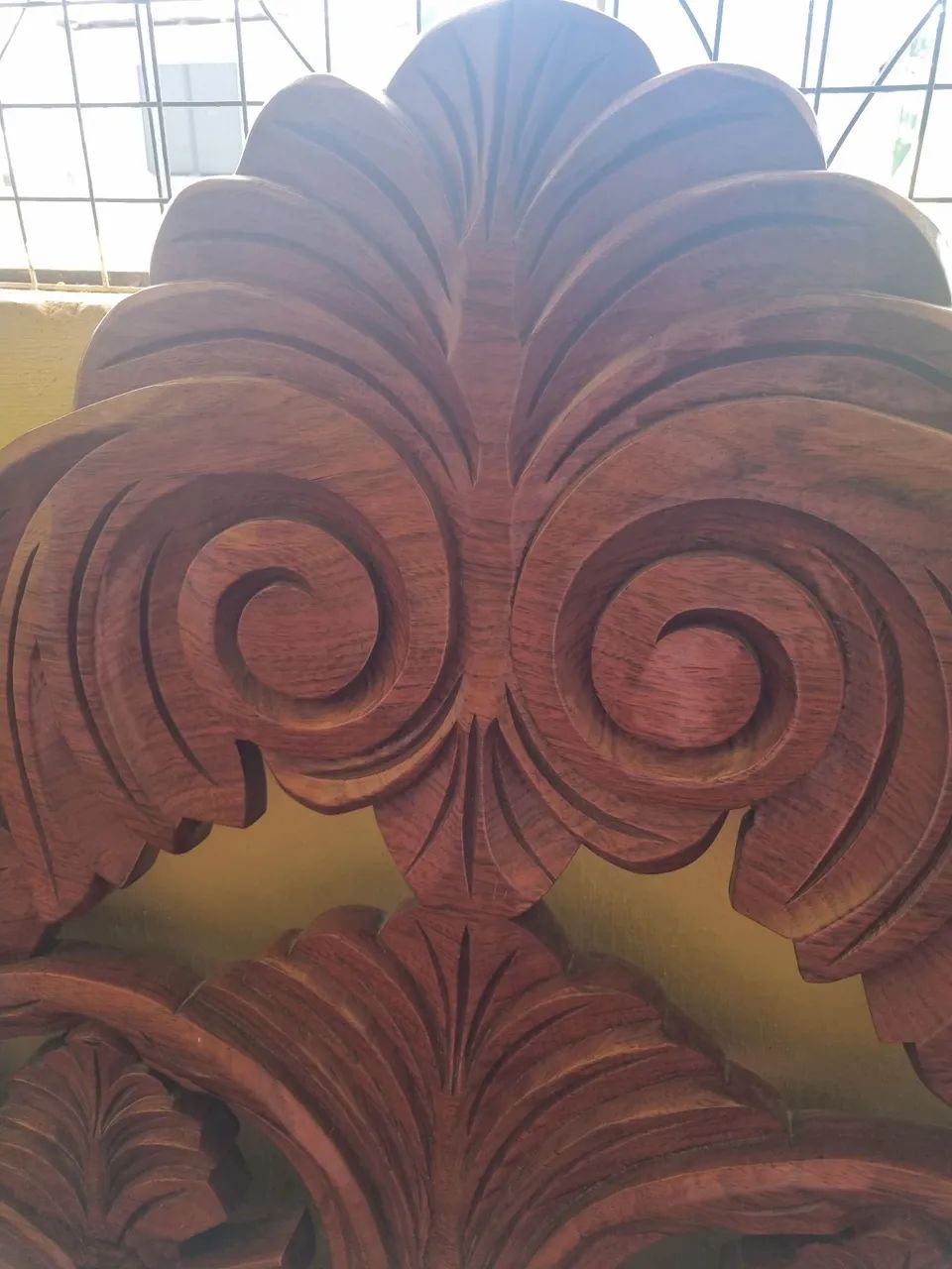 CAMA DE CASAL DE MADEIRA MACIÇA  - Foto 2